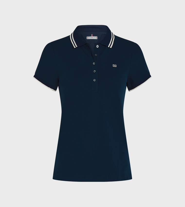 Feminine Sporty Polo T-Shirt