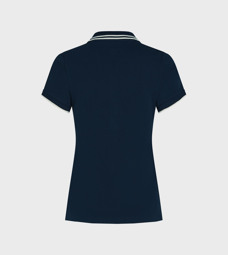 Feminine Sporty Polo T-Shirt