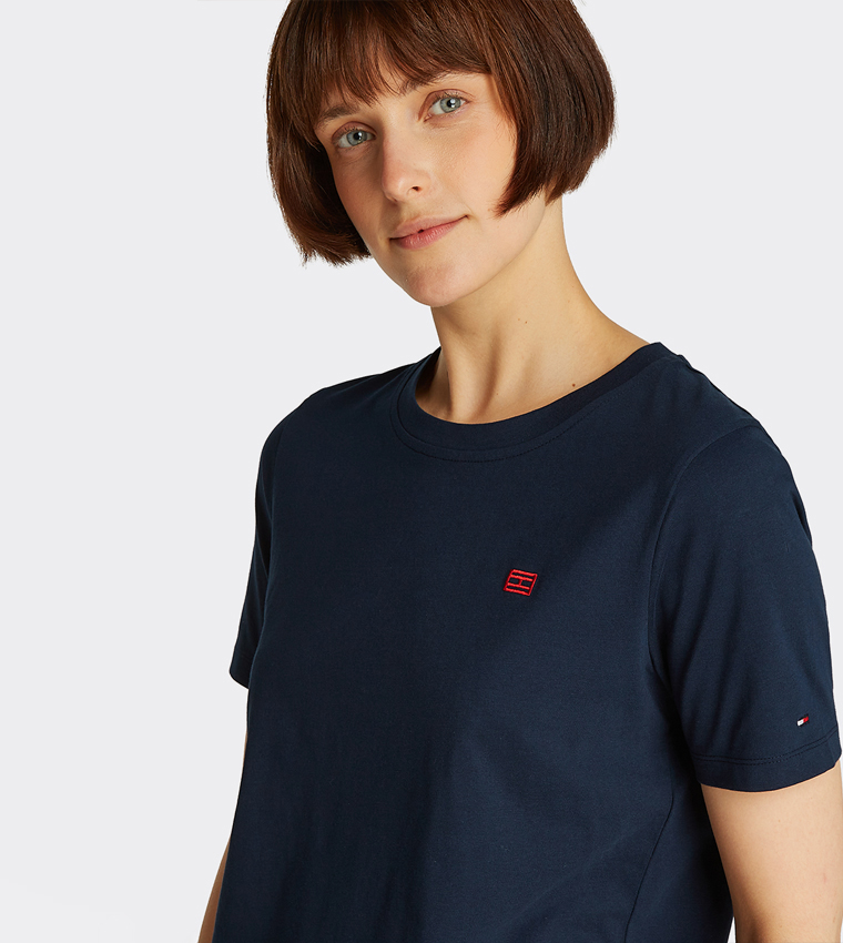 Logo Embroidered Short Sleeves T-Shirt
