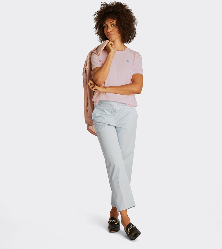 Logo Embroidered Short Sleeves T-Shirt