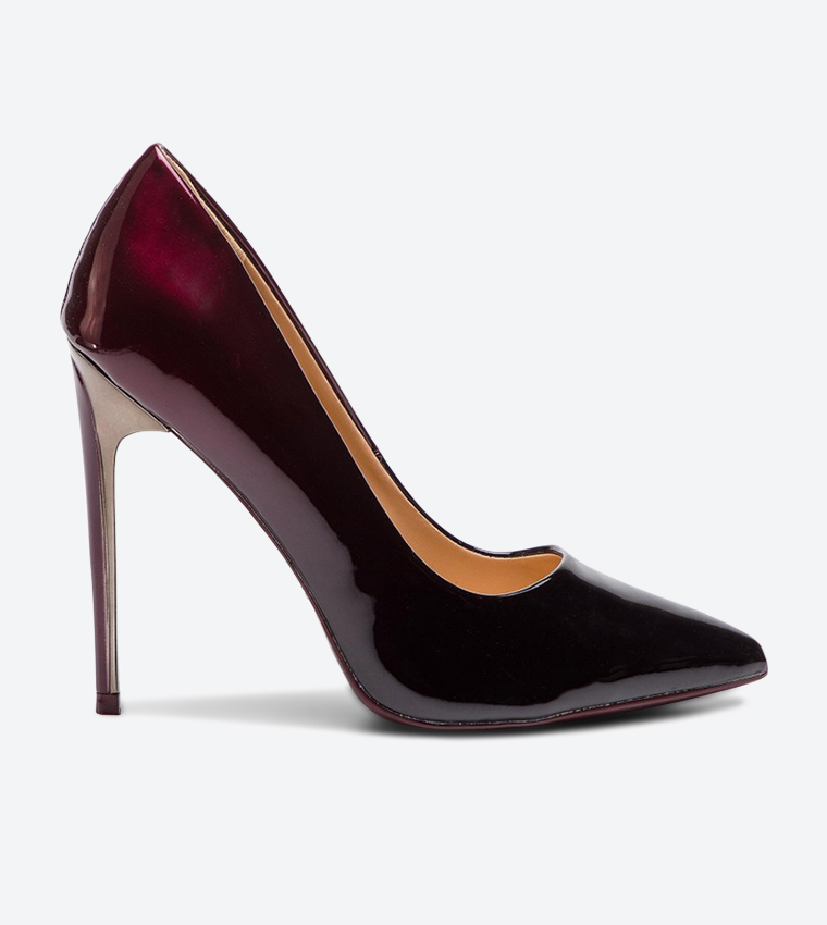 Maroon pumps hotsell