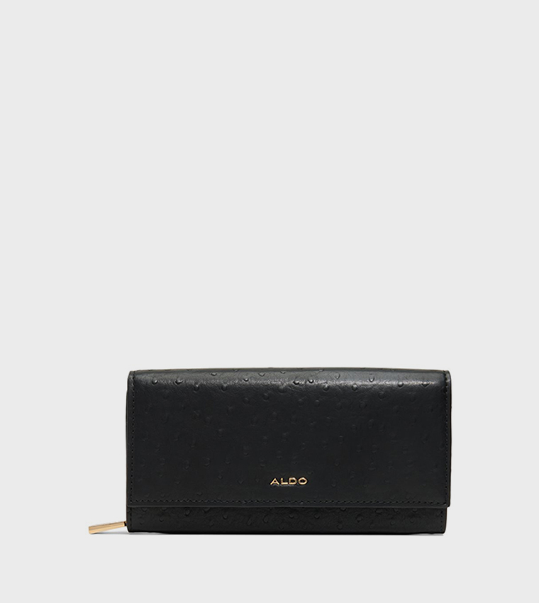 WYLABERIA Textured Flap Wallet