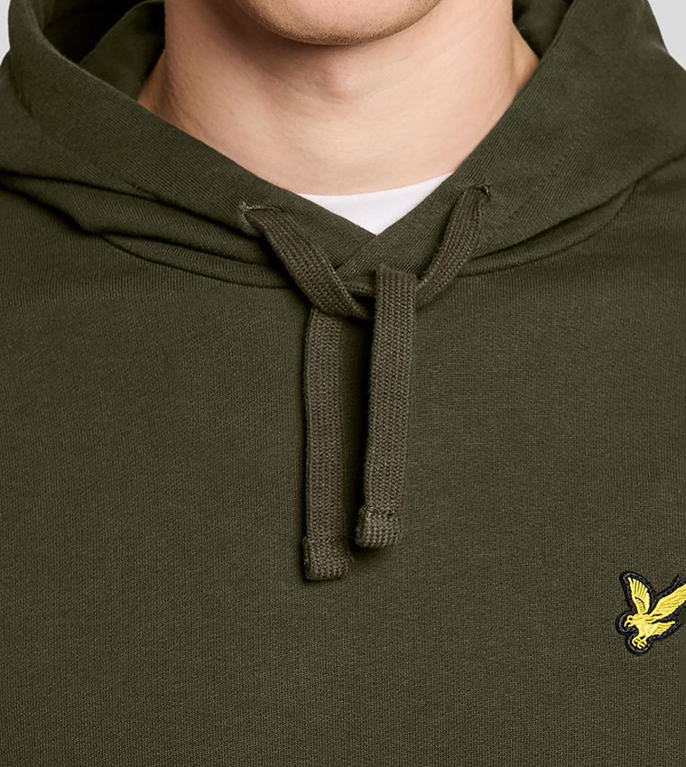 Logo Detail Long Sleeves Hoodie