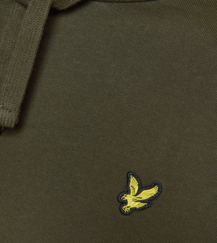 Logo Detail Long Sleeves Hoodie