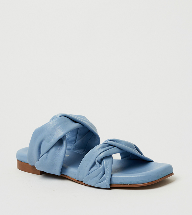 ALEX Open Toe Flat Sandals