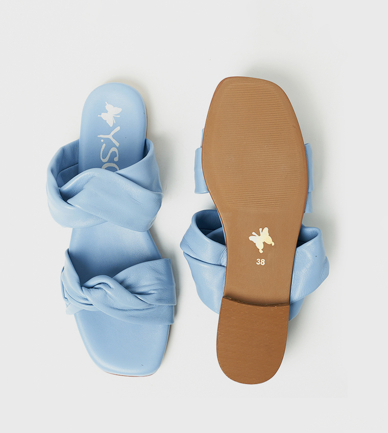 ALEX Open Toe Flat Sandals