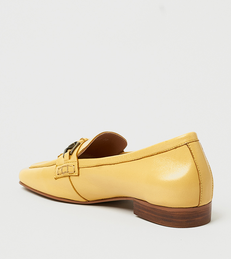SKYE Textured Tassel Detail Loafers
