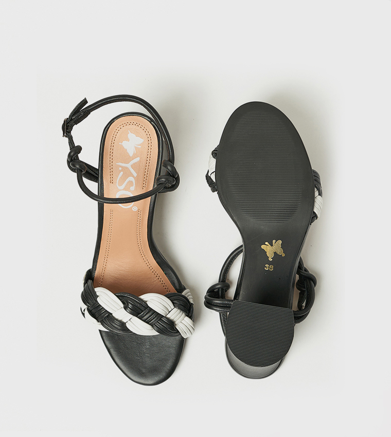 JENNA Open Toe Heel Sandals