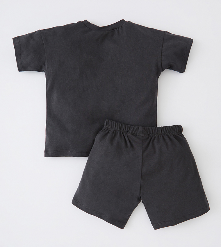 Boys Batman Licensed T-Shirt and Shorts Set