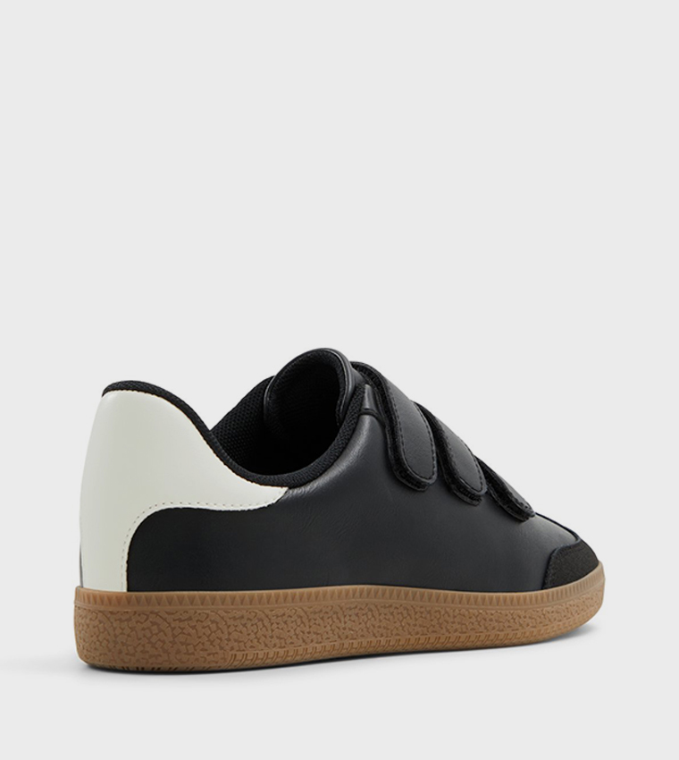 YASMINA Velcro Closure Slip-On Shoes