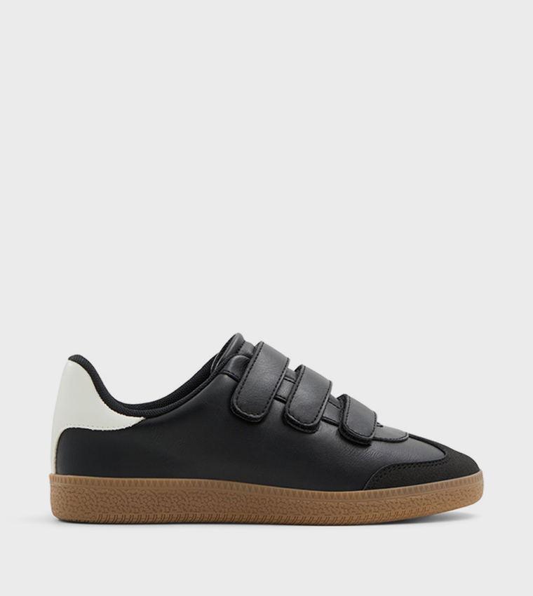 YASMINA Velcro Closure Slip-On Shoes