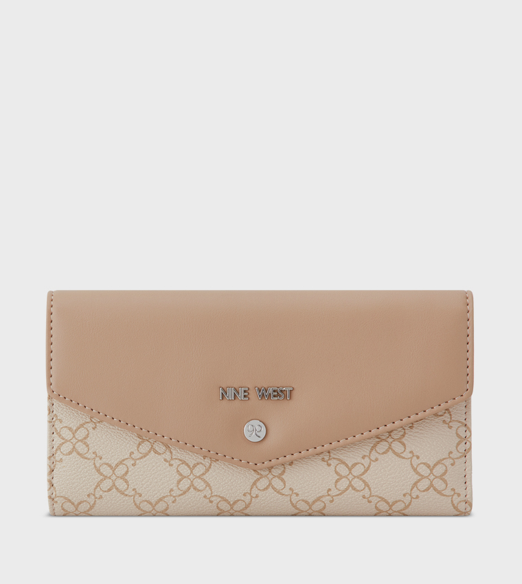 NORAH Patterned Long Wallet