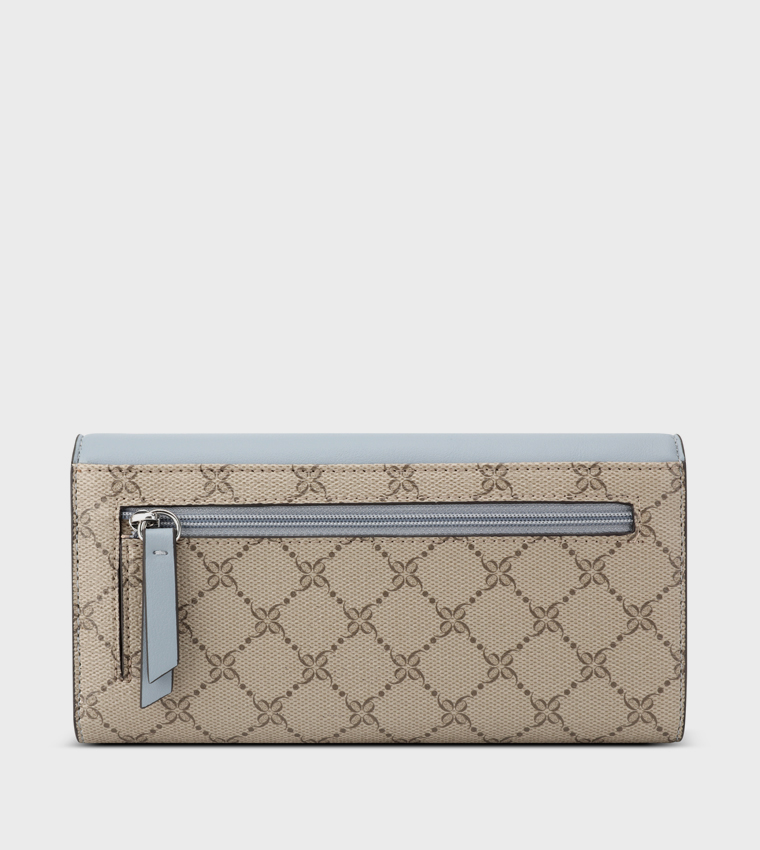 LOCKUP Patterned Long Wallet