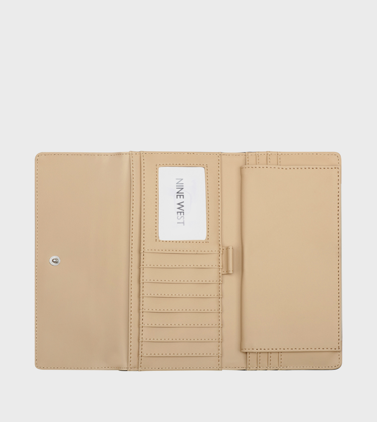 LOCKUP Patterned Long Wallet