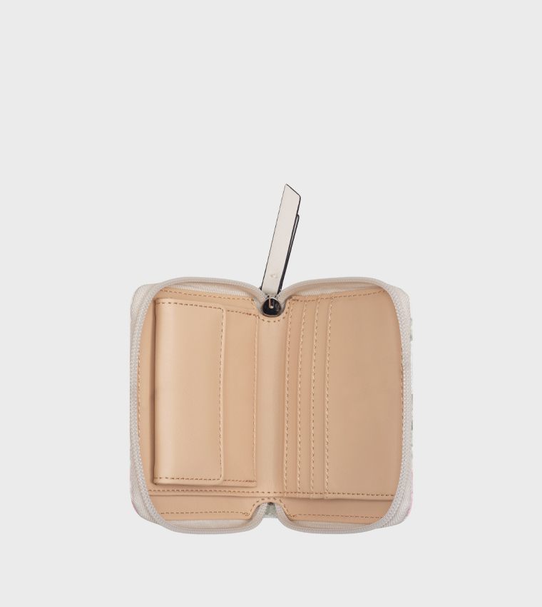 NORAH Printed Zip Around Wallet