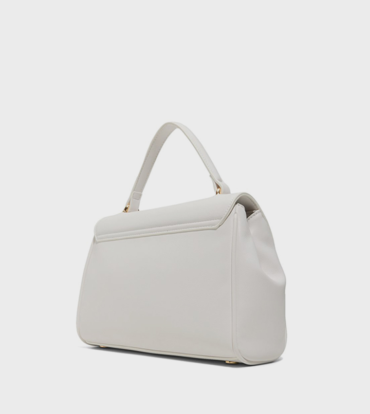 YOLANDAA Twist Lock Satchel Bag