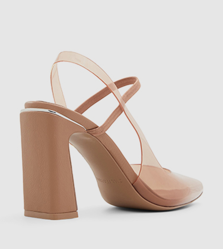 Buy Call It Spring YRIS Slingback Pointed Toe Block Heel Pumps In