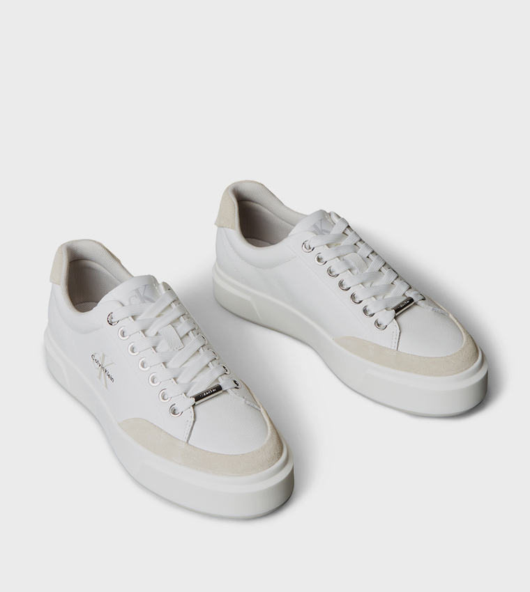 Basket Cupsole Lace-Up Sneakers