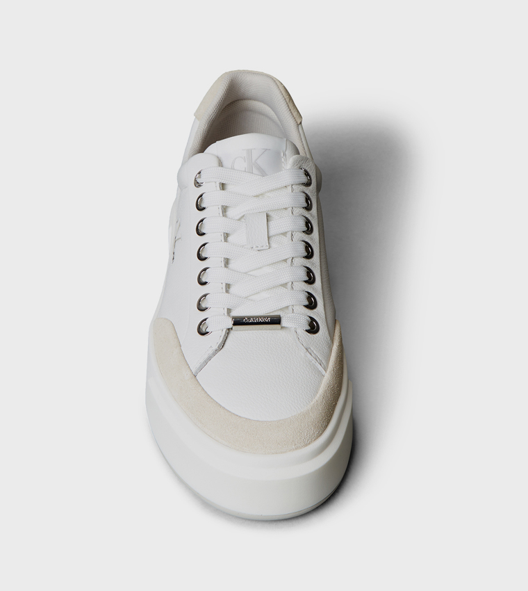 Basket Cupsole Lace-Up Sneakers