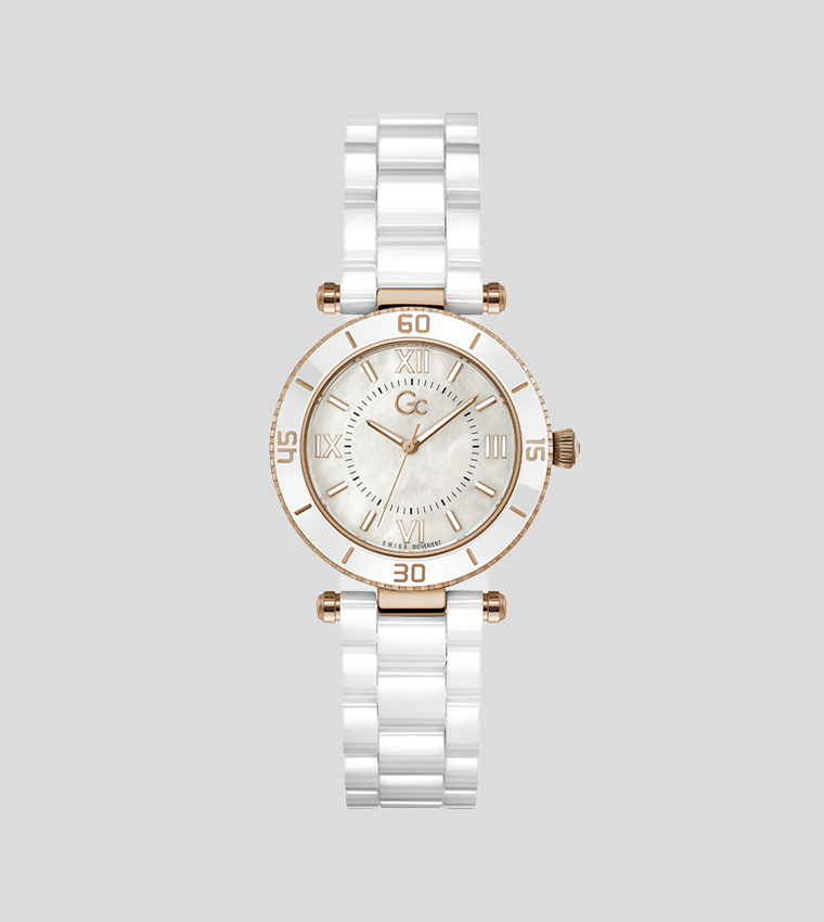 ساعة ميوس سيراميك أنالوج , 34 ملم 