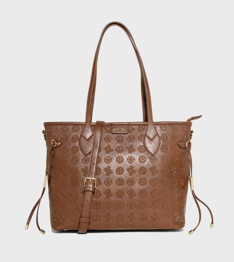 ZAILA Debossed Tote Bag