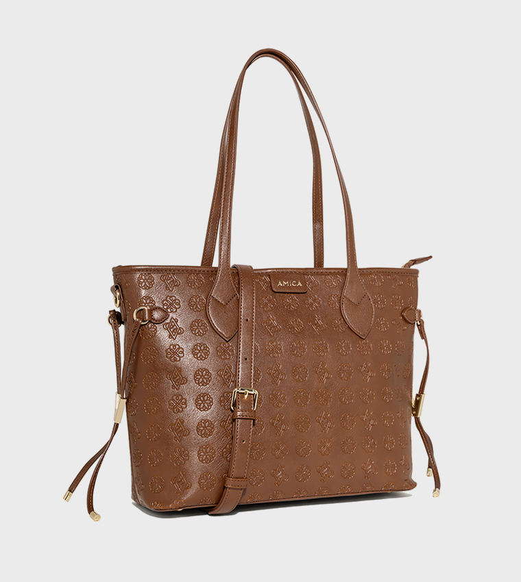 ZAILA Debossed Tote Bag
