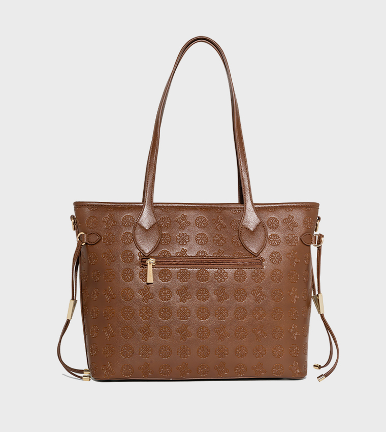 ZAILA Debossed Tote Bag