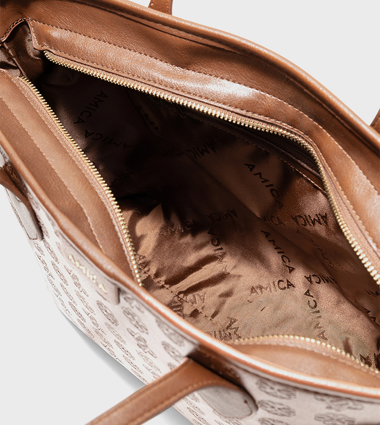 ZAILA Debossed Tote Bag