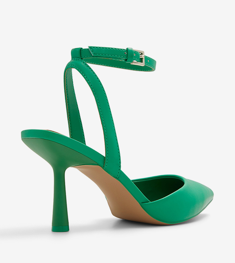 ZANTHRAA Ankle Strap Pumps