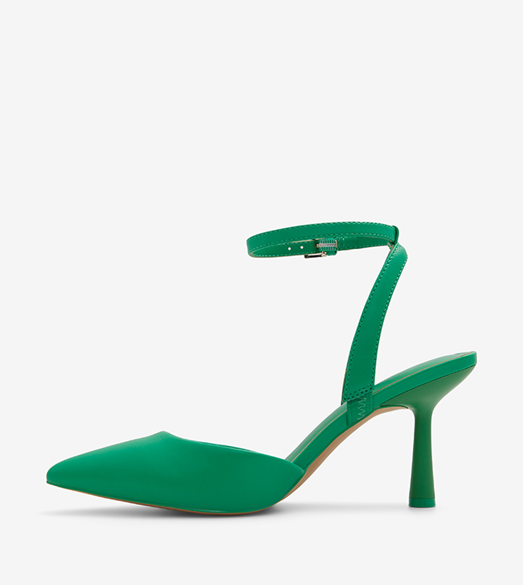ZANTHRAA Ankle Strap Pumps