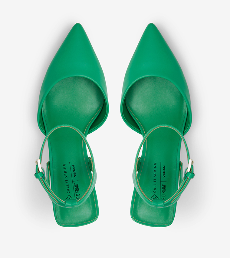 ZANTHRAA Ankle Strap Pumps