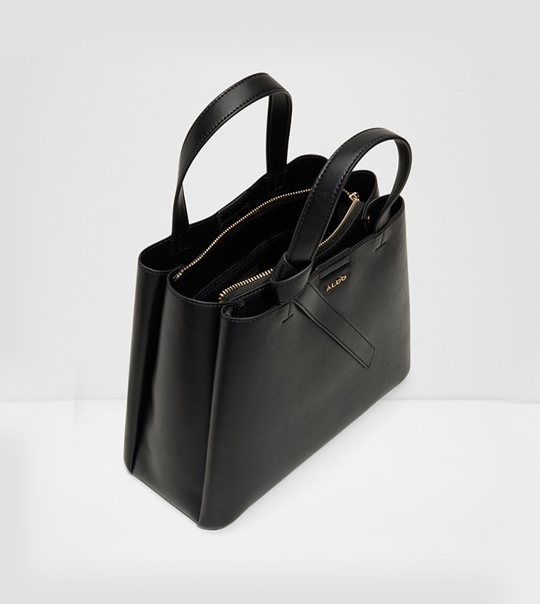ZARIA Textured Satchel Bag