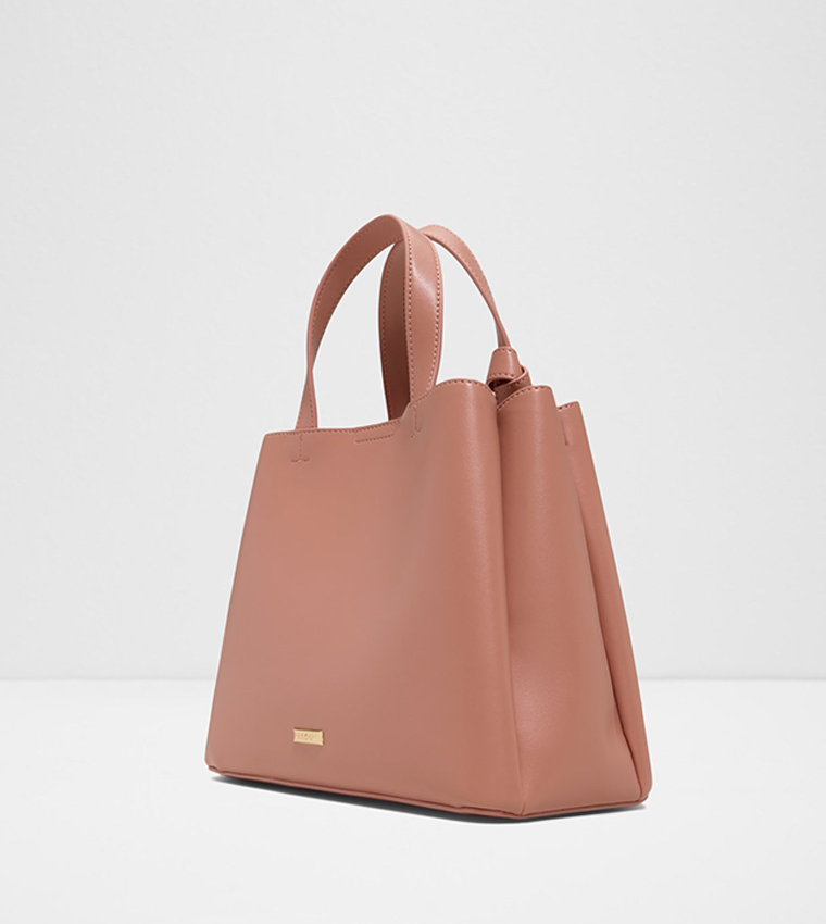 ZARIA Textured Satchel Bag