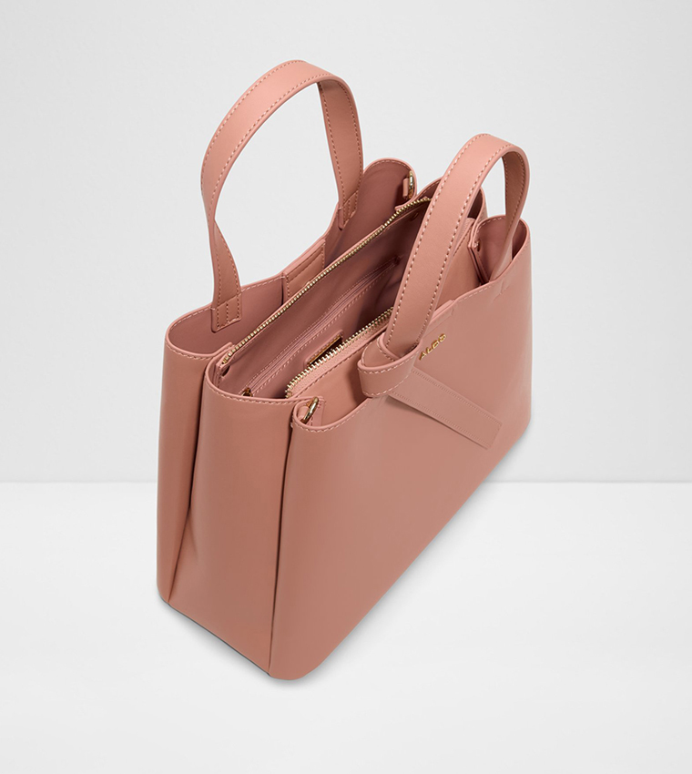 ZARIA Textured Satchel Bag