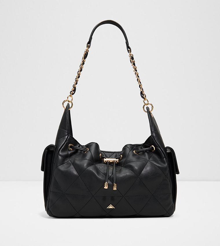 ZARIYA Textured Shoulder Bag