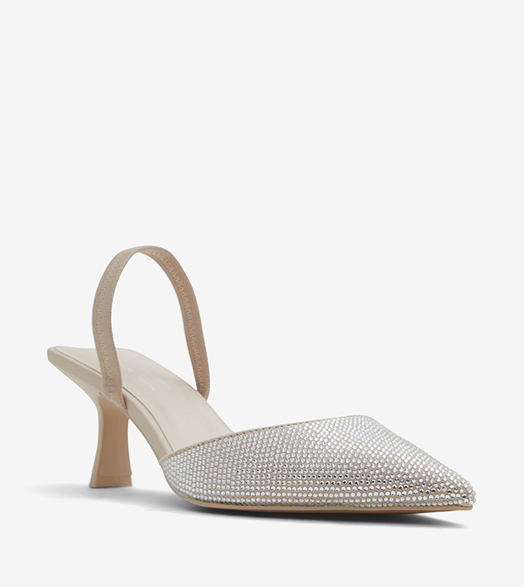 ZAYDAN Kitten Heel Pumps