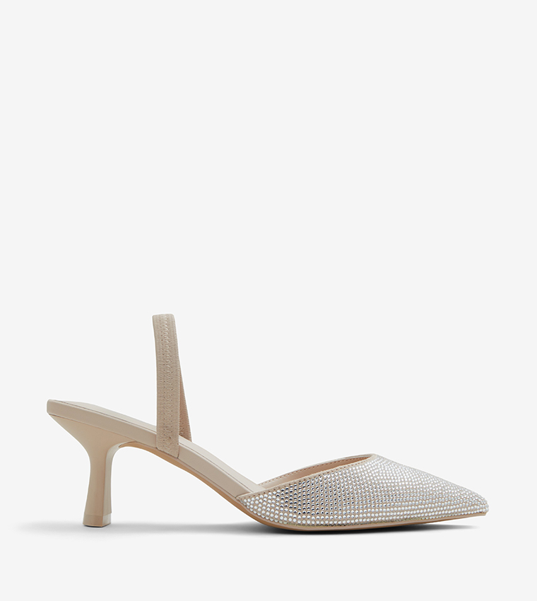 ZAYDAN Kitten Heel Pumps