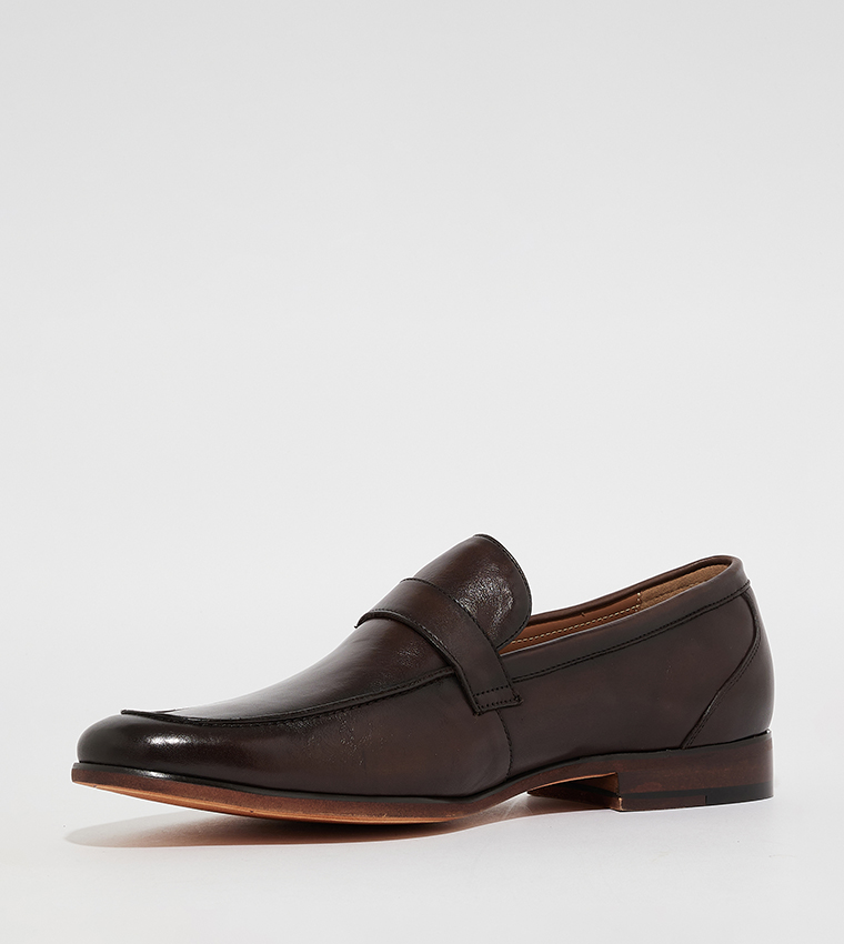 HARRY Buckled Slip-On Loafers
