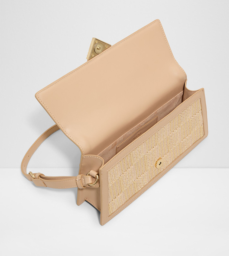 ZENITH Crochet Detail Shoulder Bag