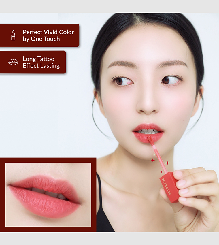 
Red Cookies Korean Long Lasting Brownie Velvet Tint Lipstick - Shade: B6 Maeryuk Balsan