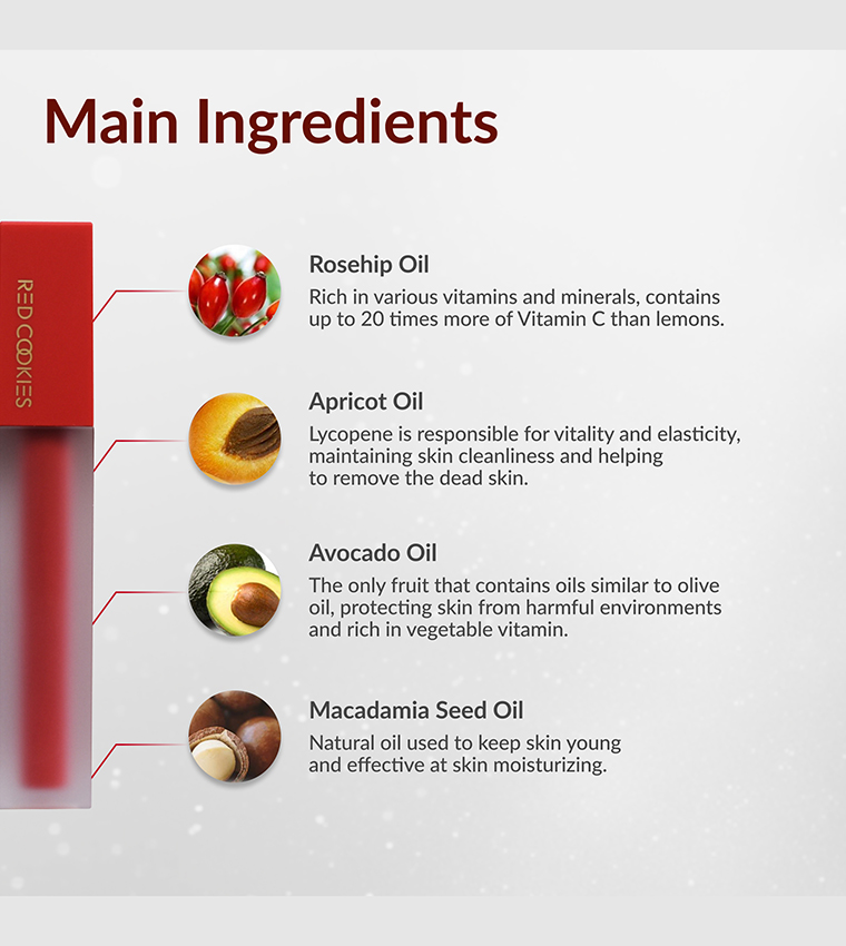 
Red Cookies Korean Long Lasting Brownie Velvet Tint Lipstick - Shade: B6 Maeryuk Balsan