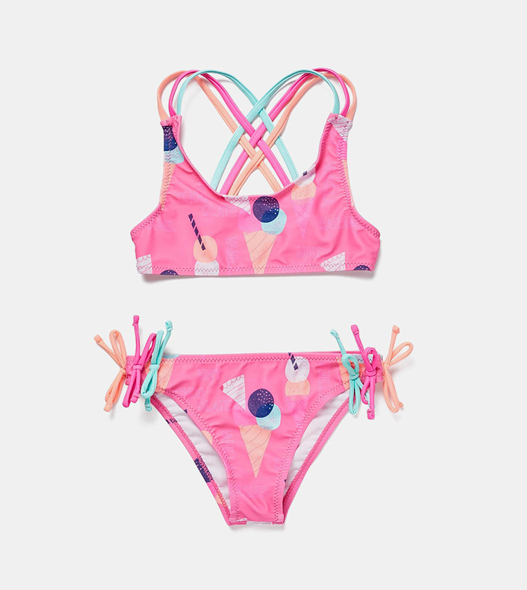 Printed Bikini Set