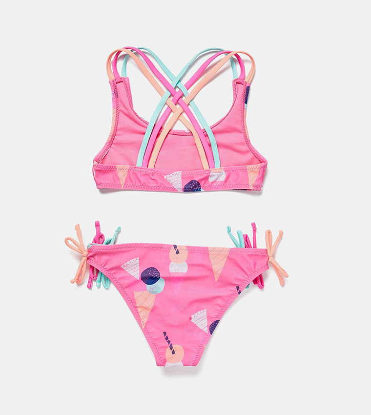 Printed Bikini Set