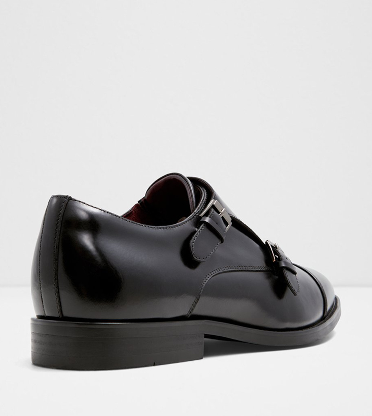 ZIGOF Buckle Detail Monk Shoes