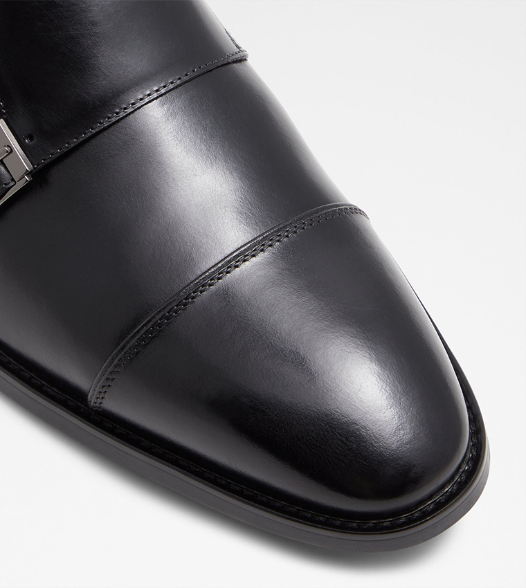 ZIGOF Buckle Detail Monk Shoes