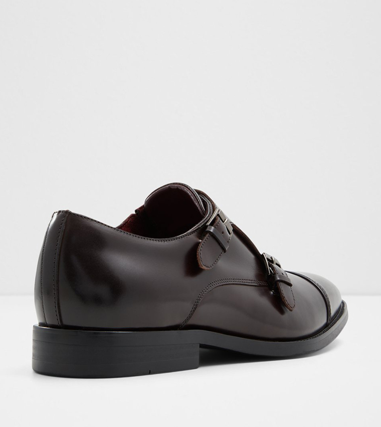 ZIGOF Buckle Detail Monk Shoes