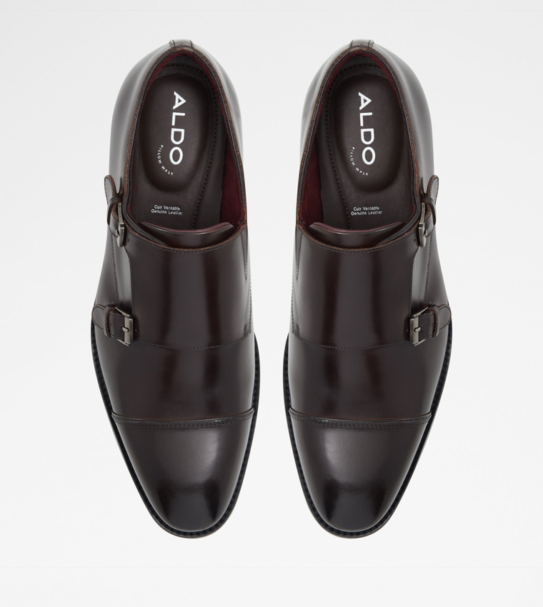 ZIGOF Buckle Detail Monk Shoes