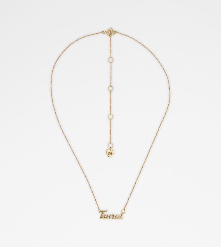 Aldo gold necklace store