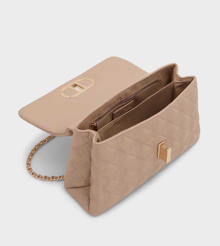 ZOLLA Quilted Flap Shoulder Bag