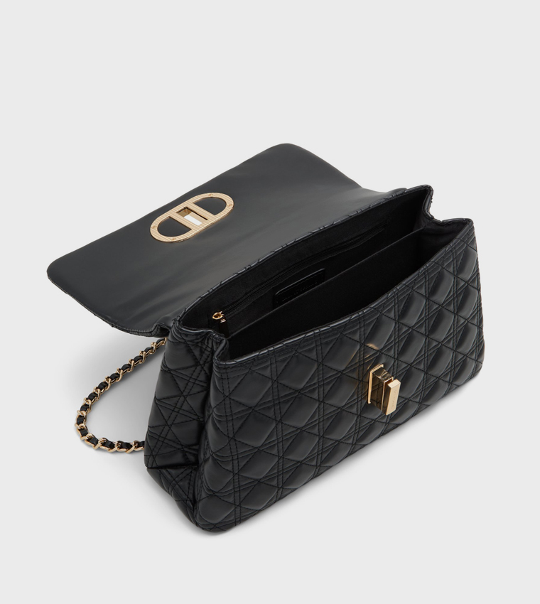 ZOLLA Quilted Flap Shoulder Bag
